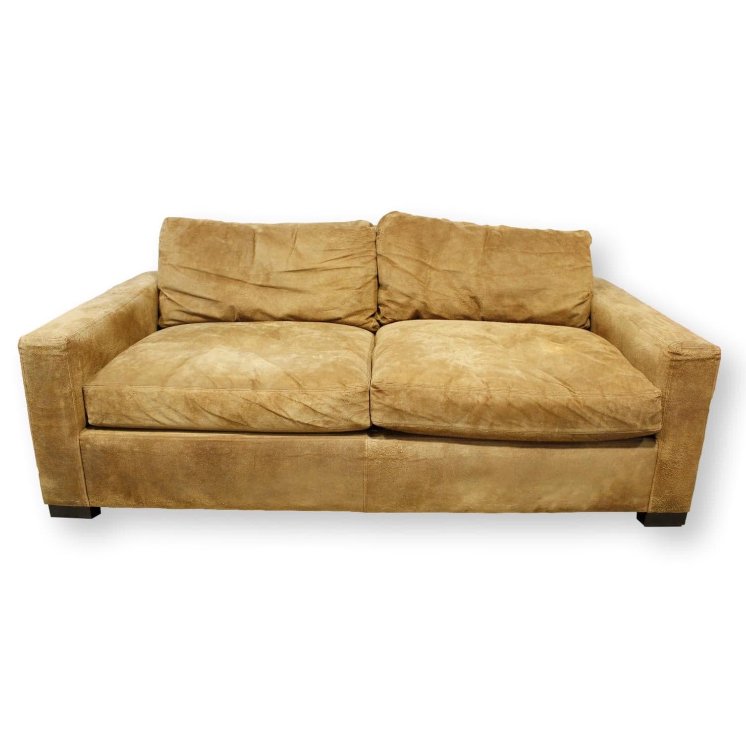 Restoration Hardware 'Maxwell' 7' Sleeper Sofa - Brown