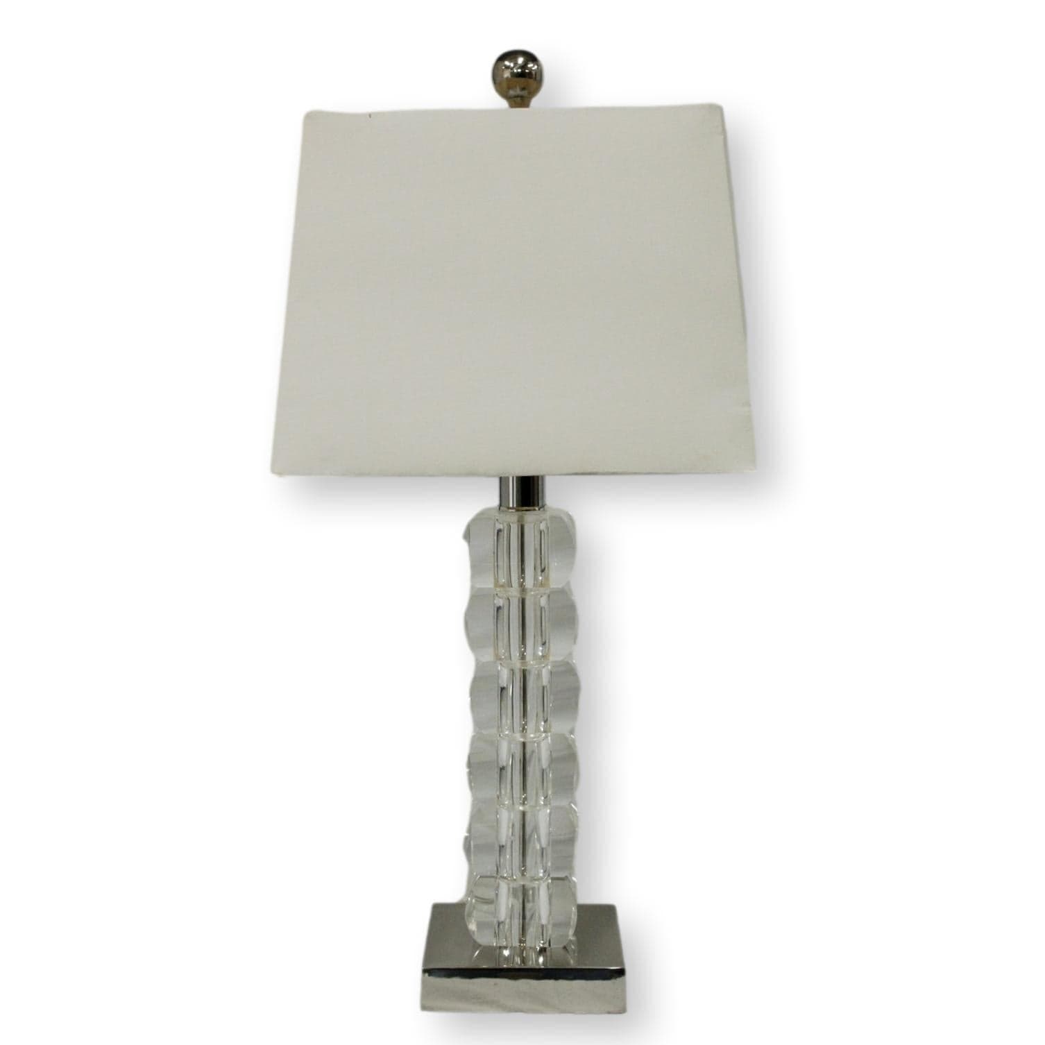 Stacked Square Acrylic Pillar Table Lamp