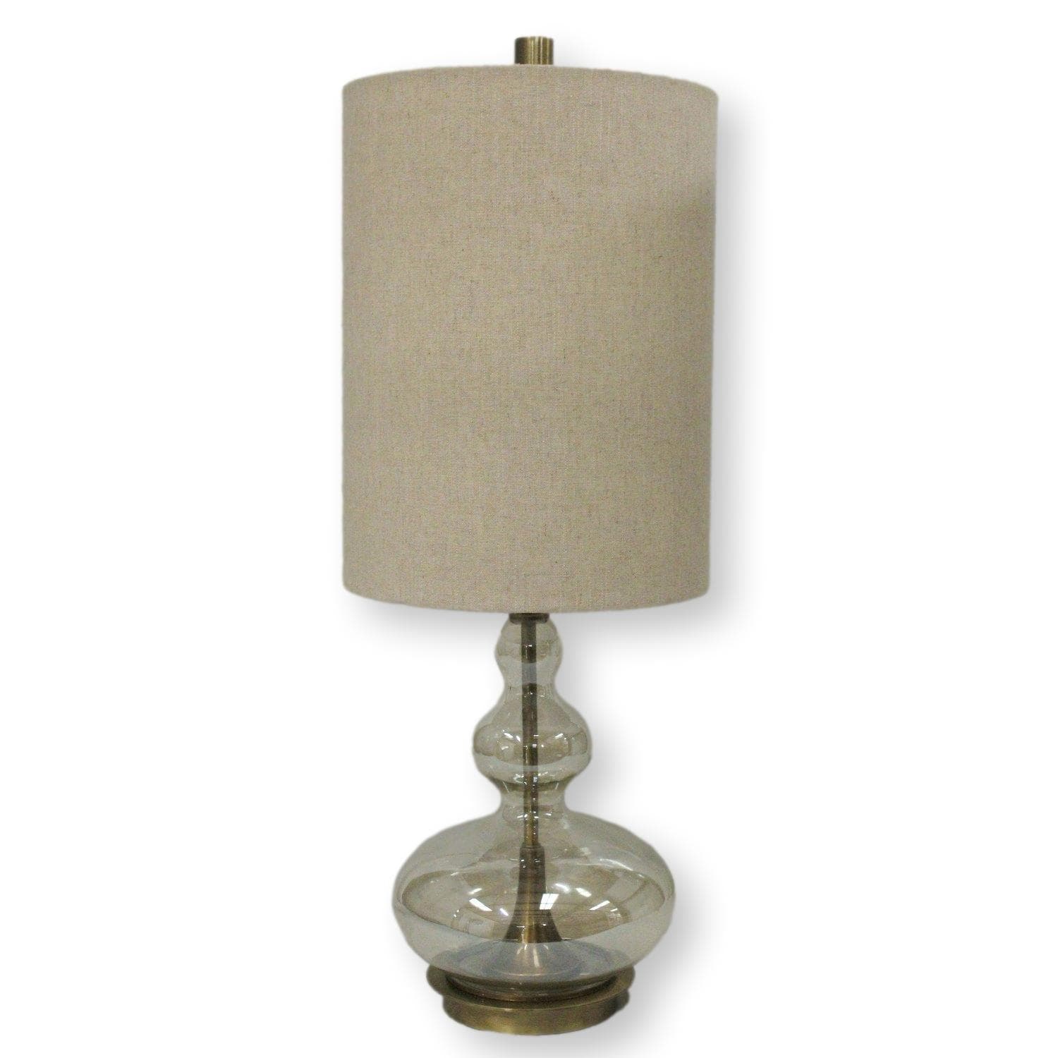 Uttermost 'Formoso' Amber Glass Table Lamp