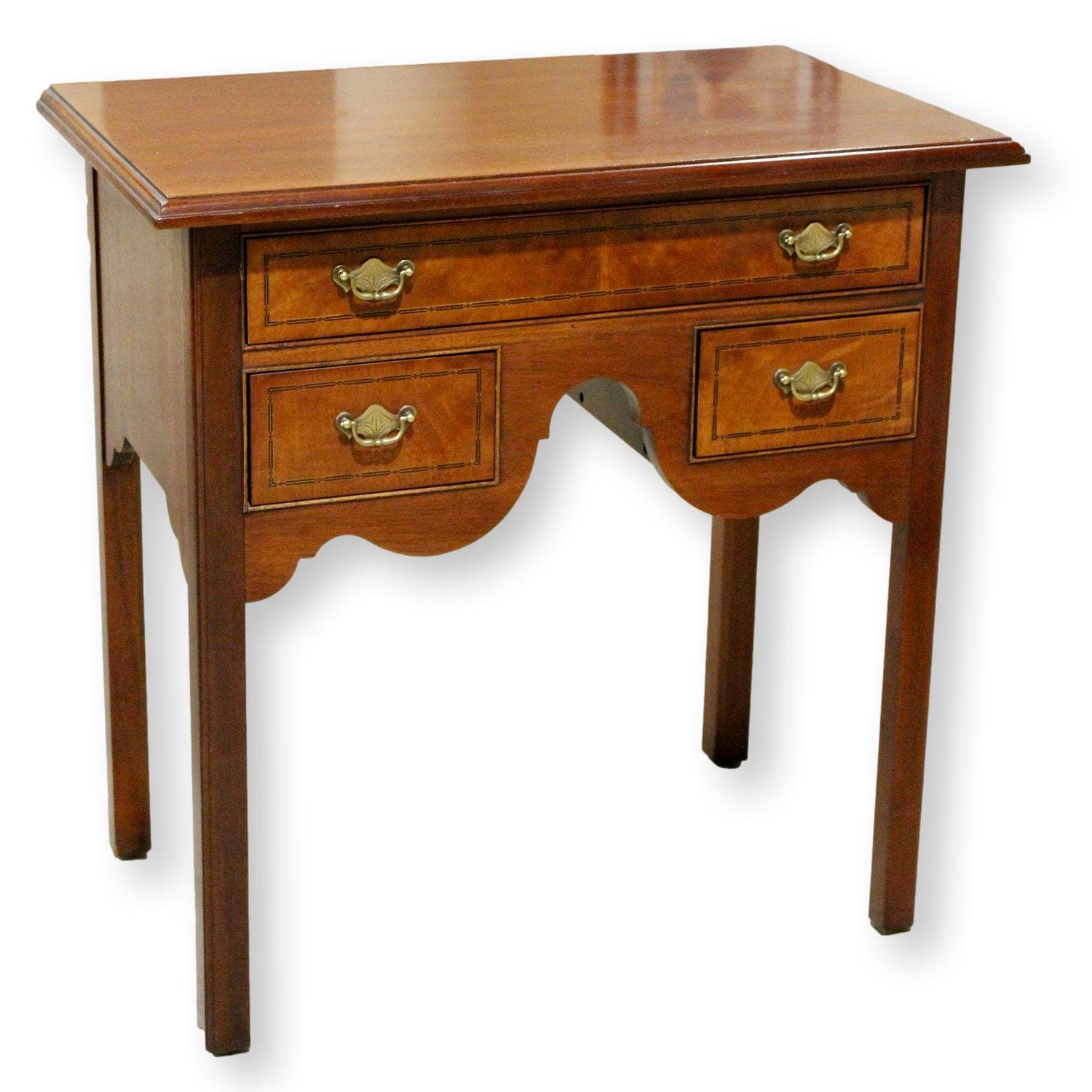 Hickory Chair Co. 'Mt. Vernon Historical Collection' Inlaid Nightstand