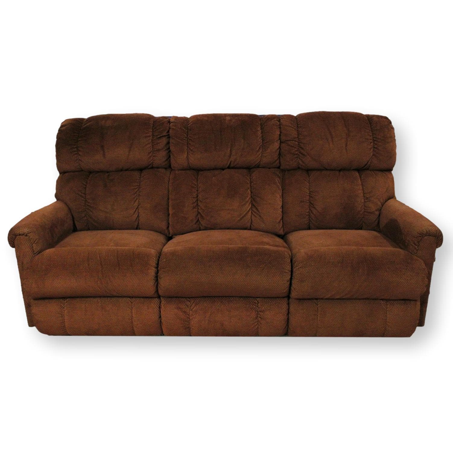 La-Z-Boy Brown Double Reclining Sofa - Brown