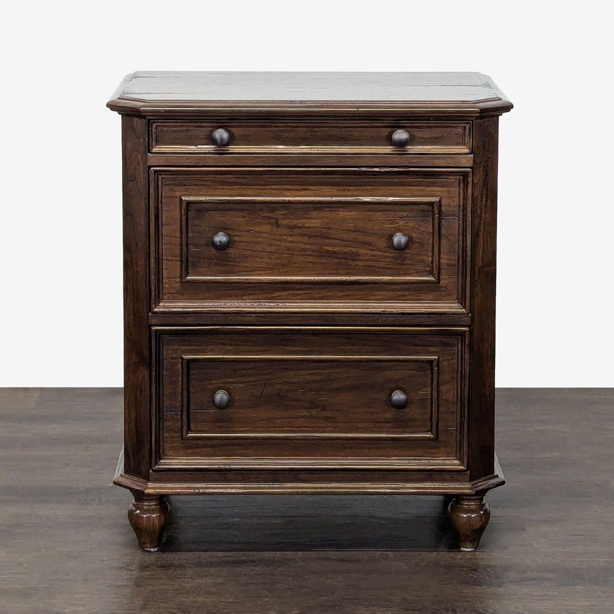 Three Drawer Nightstand