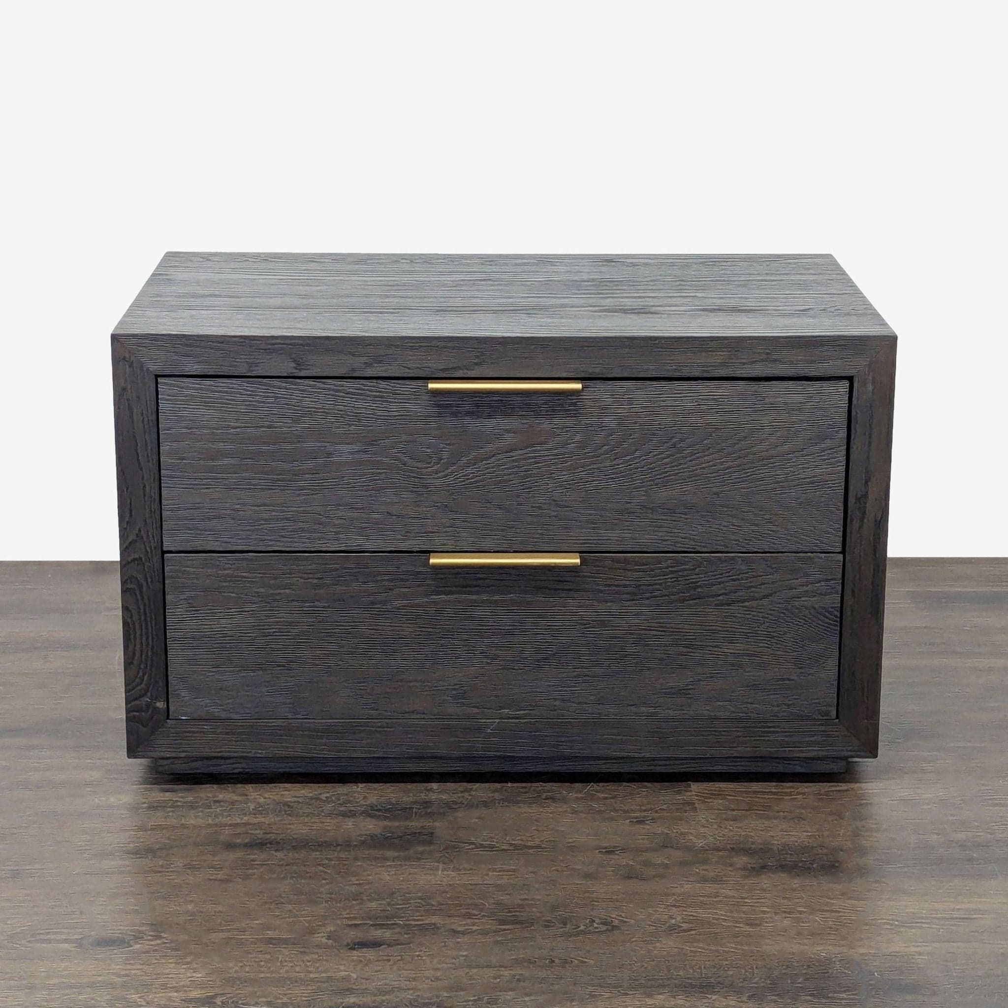 Restoration Hardware Machinto Closed Nightstand