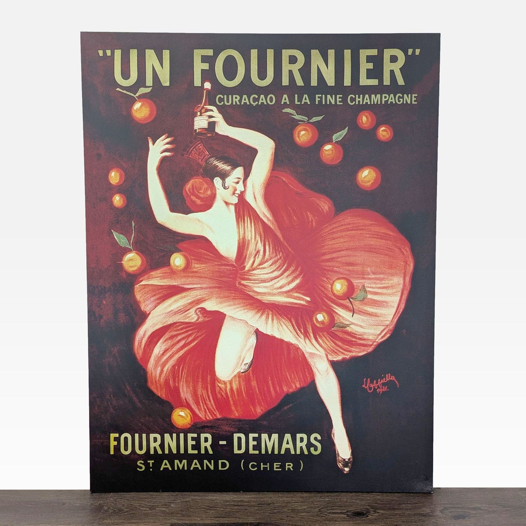 Leonetto Cappiello “Un Fournier” Canvas Art Print by Voilà Vintage