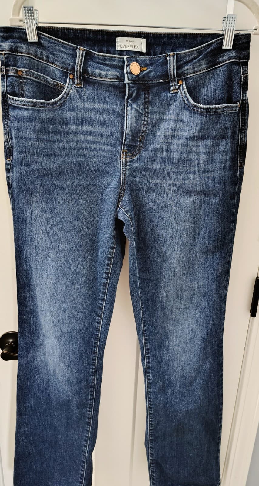 maurices™ Everflex™ slim boot jeans, mid-rise fit, size 12