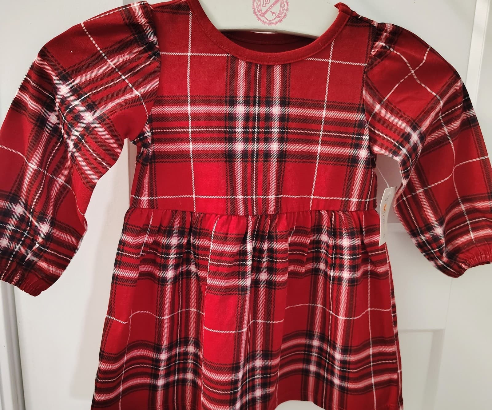 Garanimals Red Plaid Dress NWT 12 Months