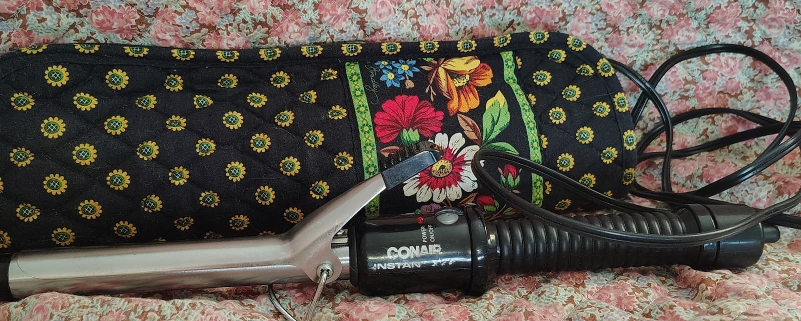 vera bradley curling iron holder