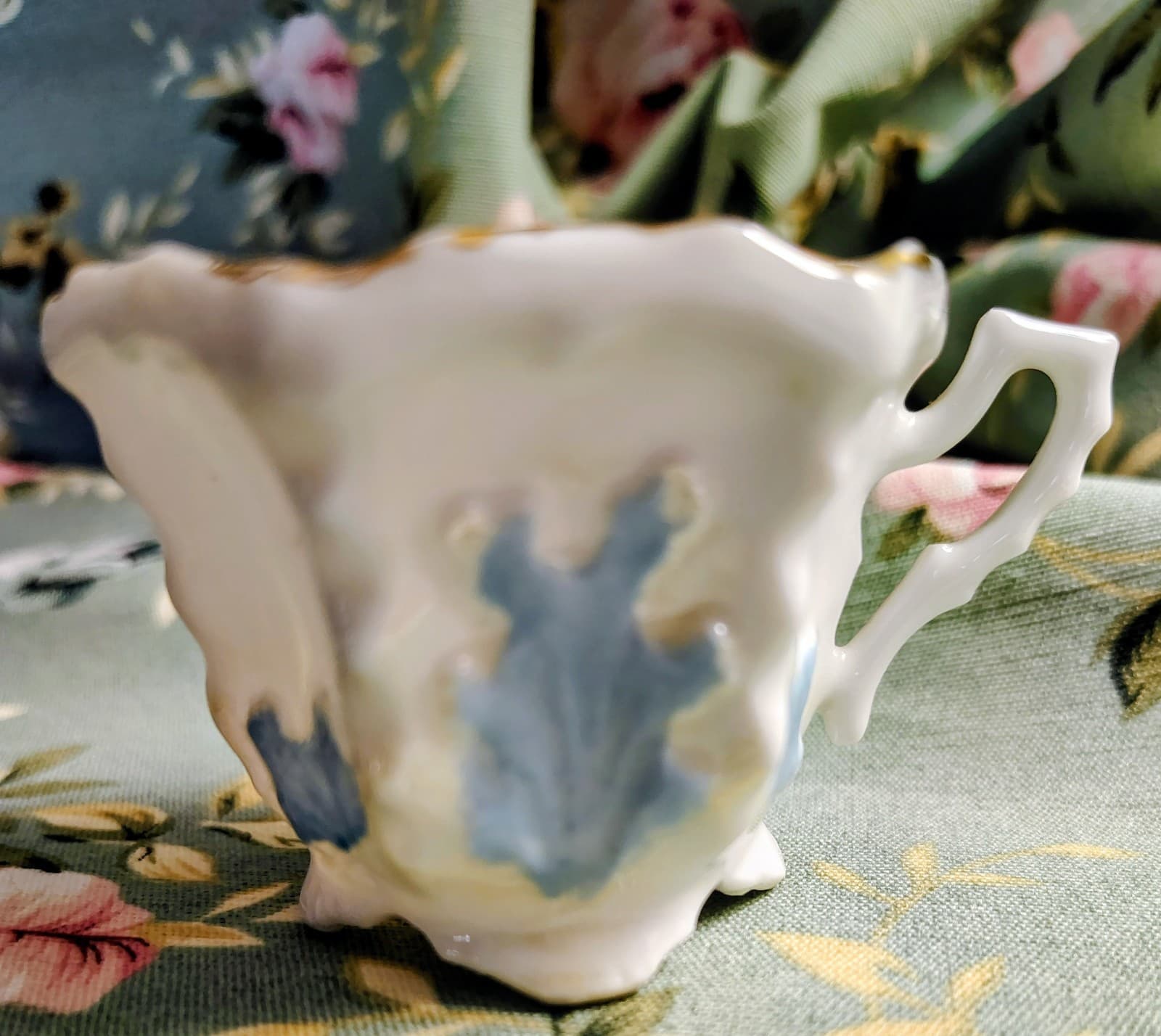 Antique Victorian Delicate Porcelain China Cup 1890's, Stamp 639