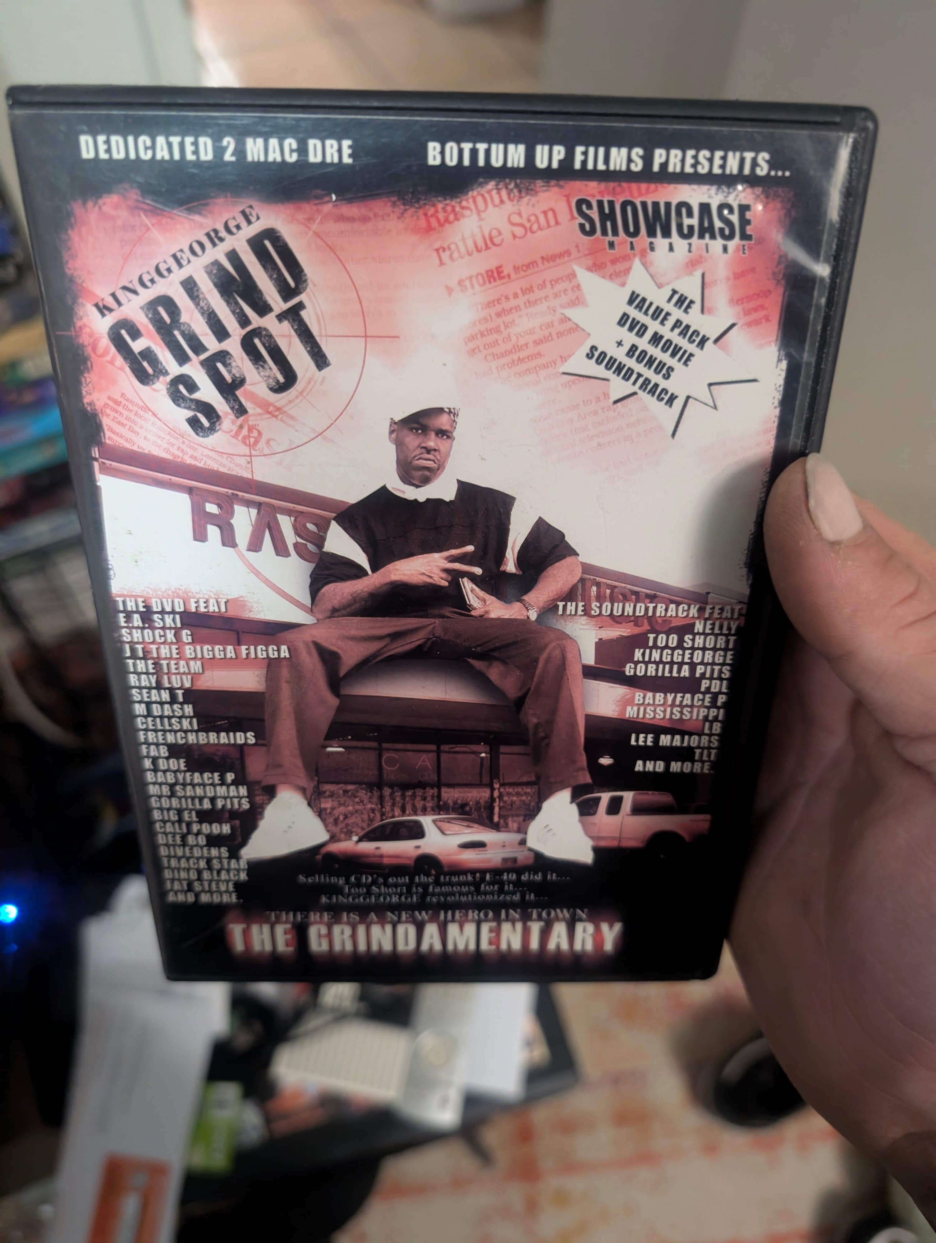 The Grindamentary KingGeorge Grind Spot DVD Movie + Soundtrack CD