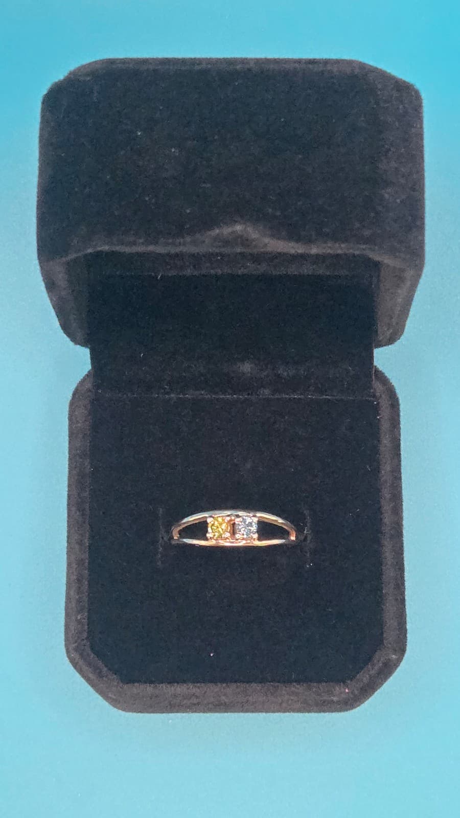 10k White Gold Ring