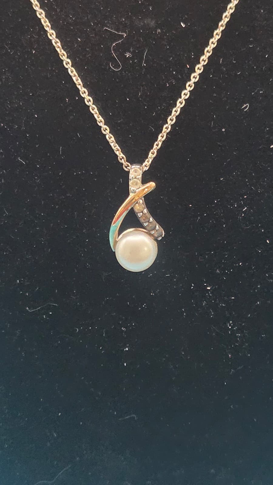 Necklace with 10k and Silver