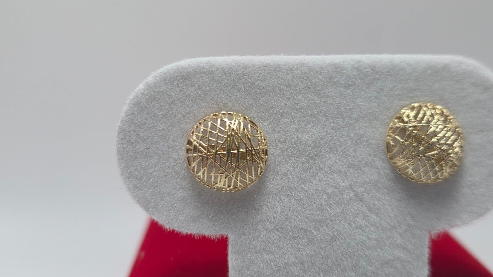 Solid 14k Yellow Gold Earrings