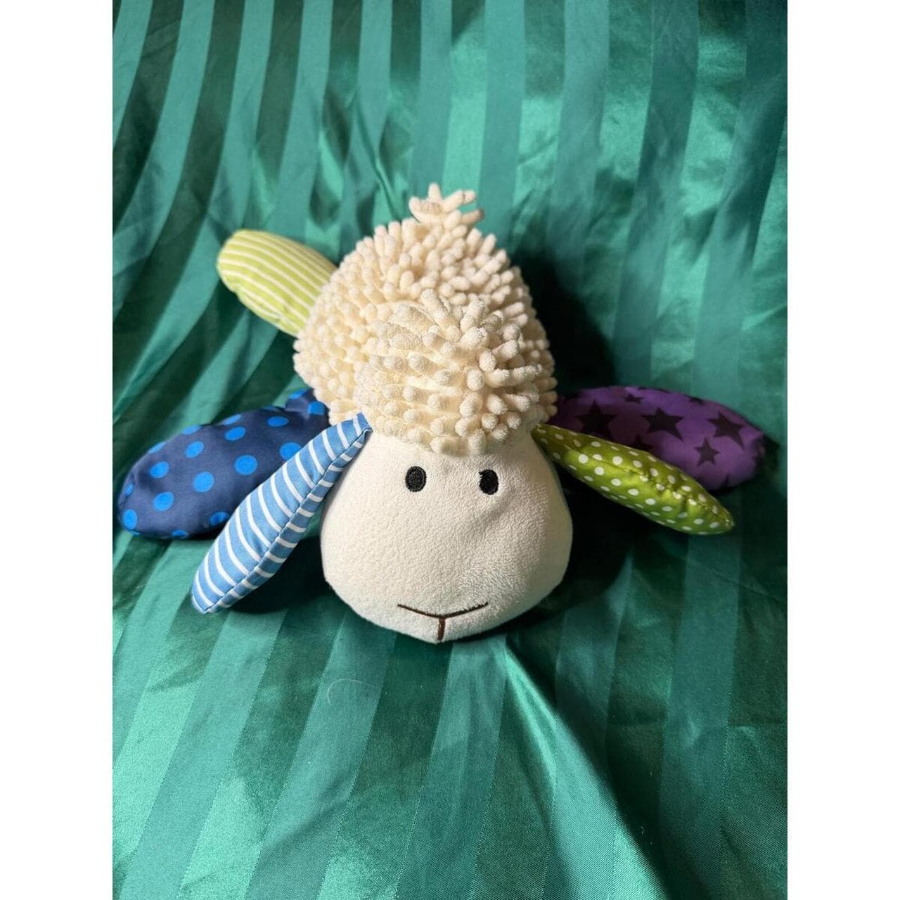 Wee Believers Multicolor Plush Sheep Toy - Bundle Discounts Available!