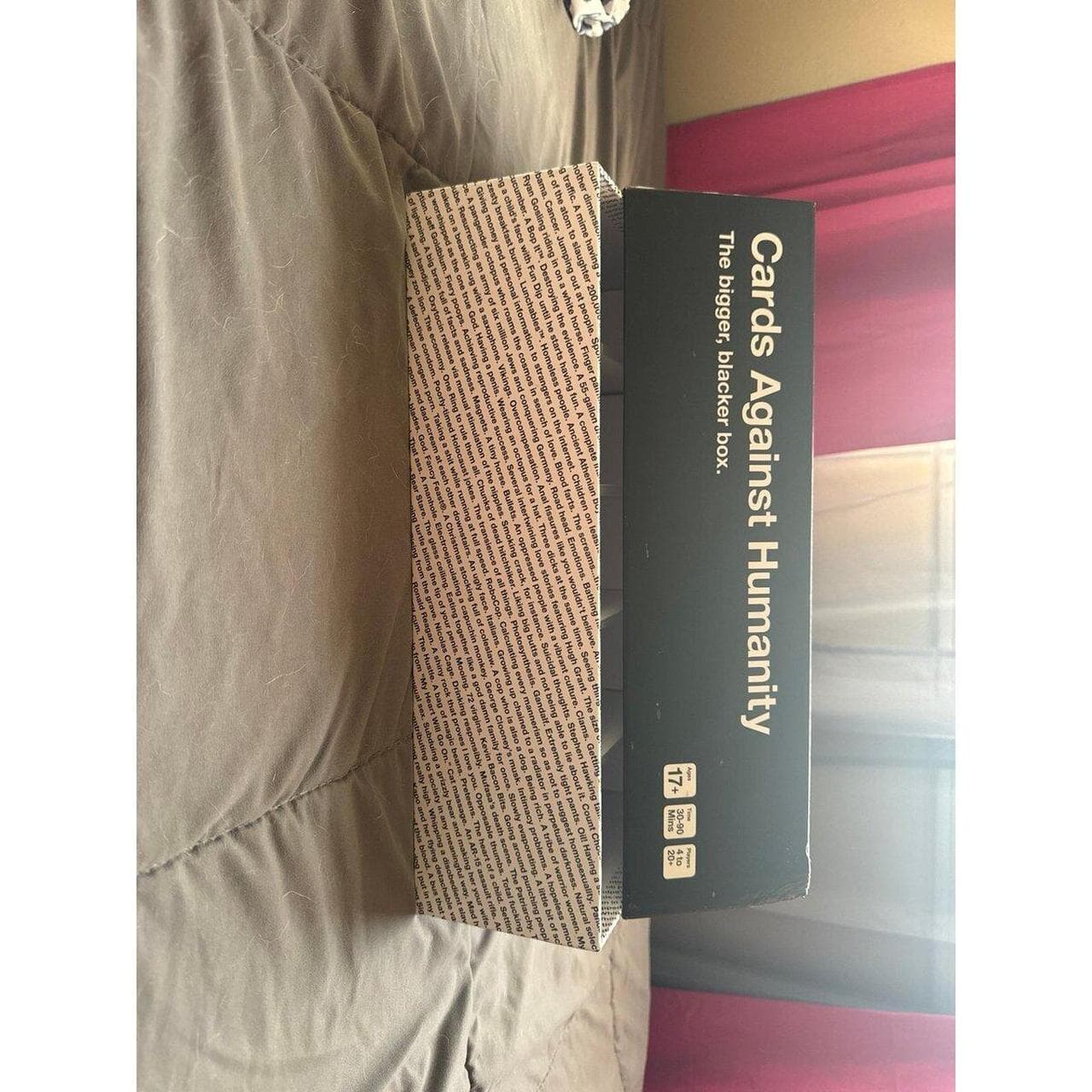cards against humanity bigger blacker box