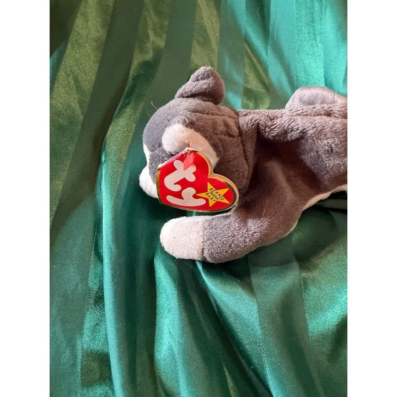 Ty Beanie Babies Nanook Plush Dog 1996 - Bundle Discounts Available!