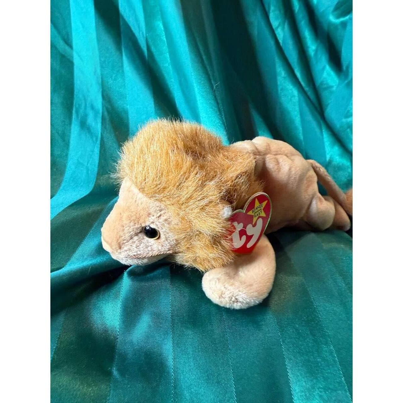 Ty Beanie Babies Roary Lion Plush Toy - Collectible