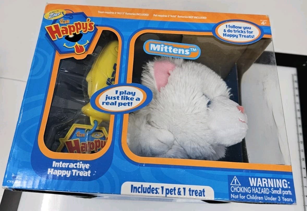 World Of Zhu The Happys Mittens Real Like Pet Zhu Zhu Pets In Box