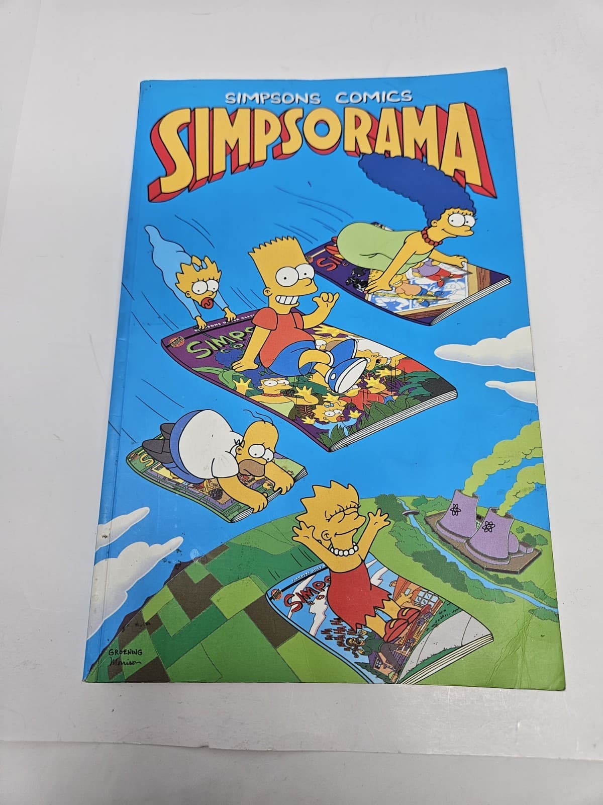 1995 & 1996 HARPER MATT GROENING FIRST EDITION SIMPSONS COMICS SIMPSORAMA
