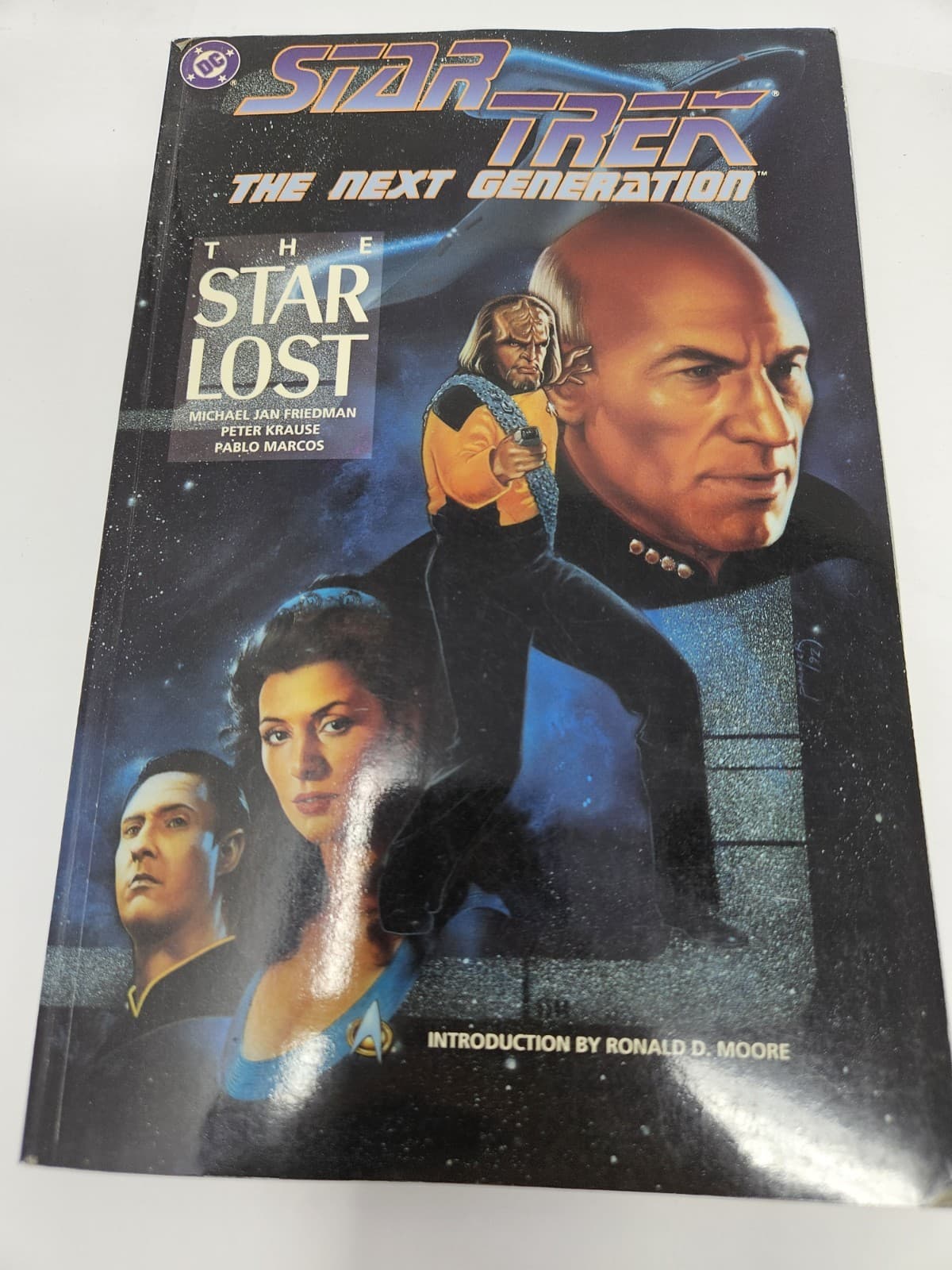 DC Star Trek Next Generation Star Lost (1993) Free Ship