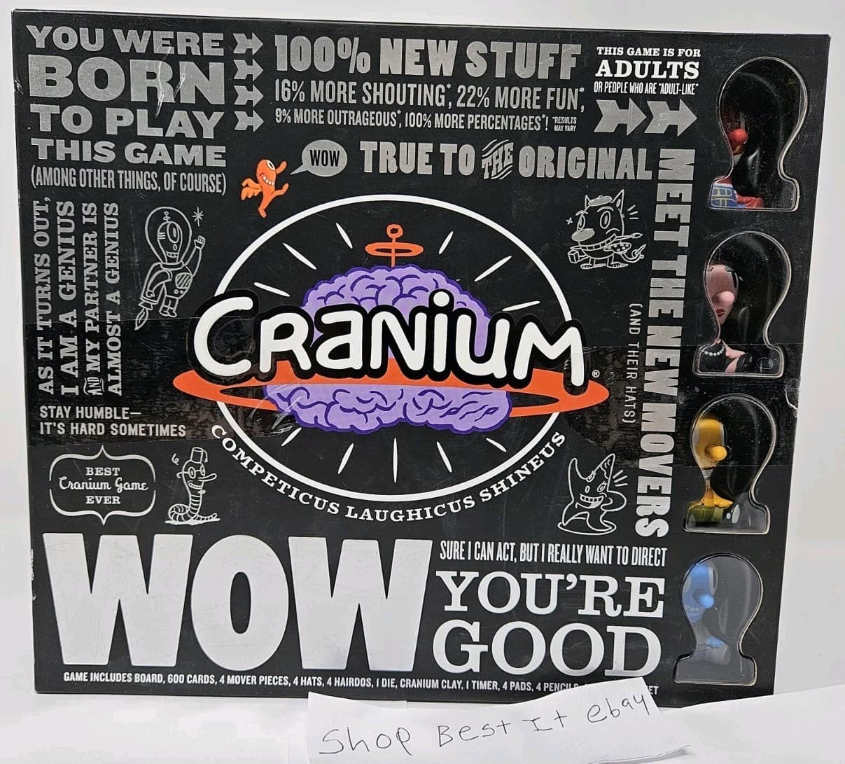(Cranium) Wow You're Good Board Game 2007 Cranium Games Complete