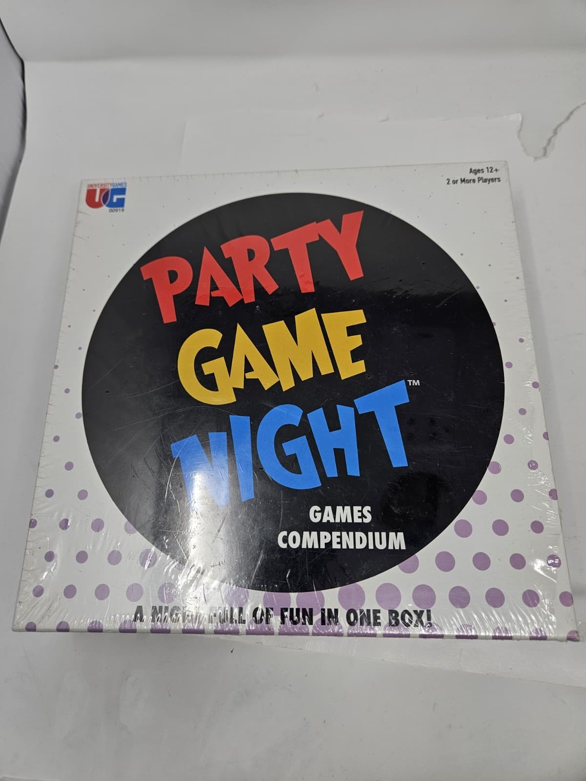 University Games Party Game Night Games Compendium - Sealed Free Ship
