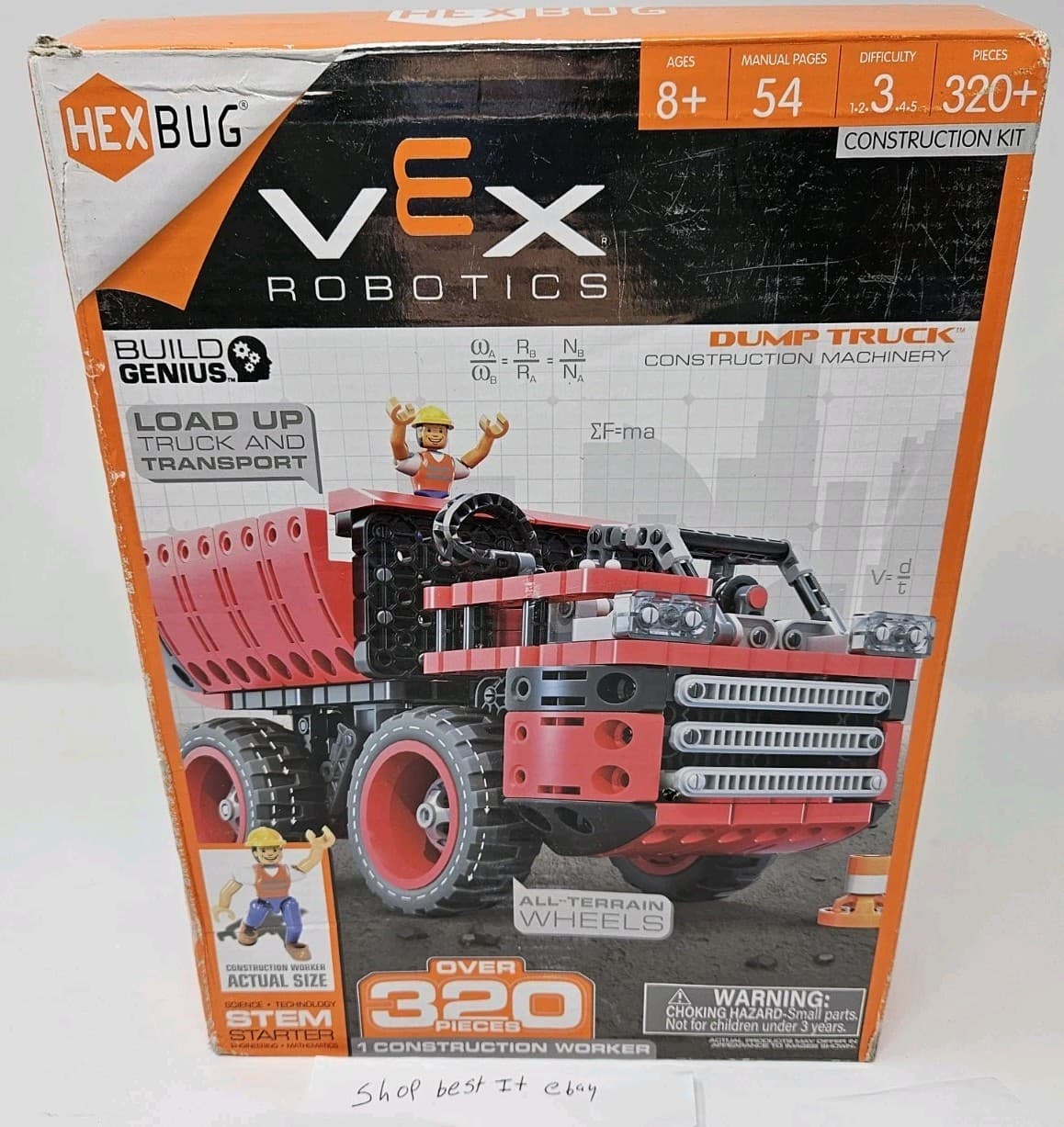 HexBUG VEX Robotics Red Dump Truck STEM complete Kit Free Shipping