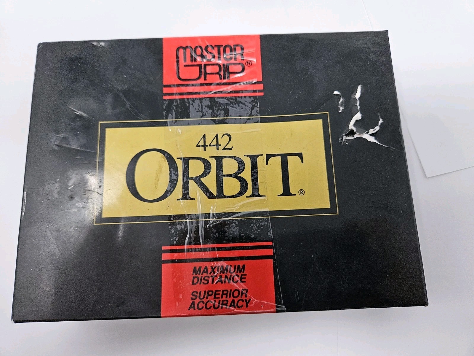Master Grip 442 ORBIT Golf Balls 3 Packs 9 Total White Distance Balls NIP