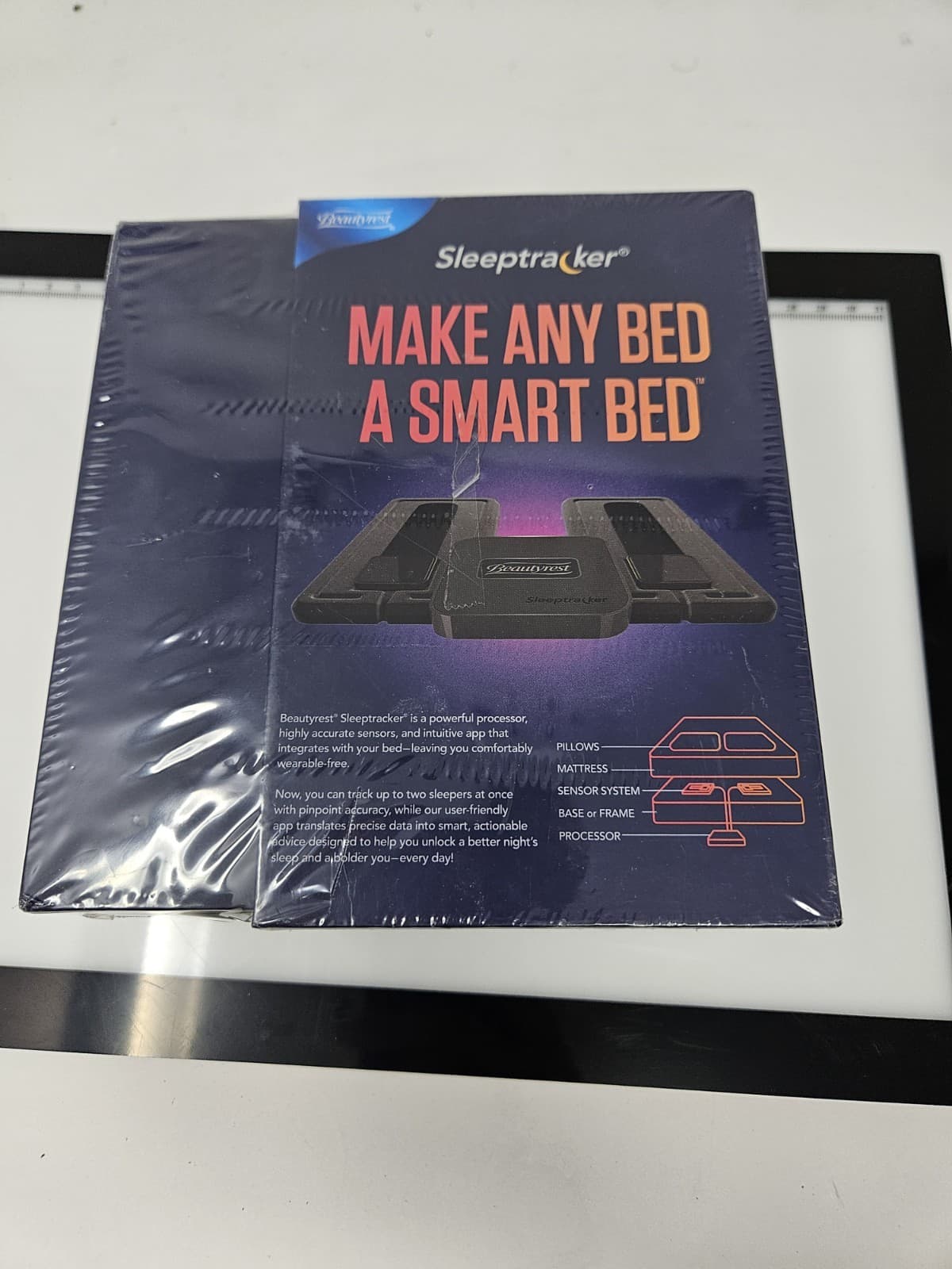 Simmons BeautyRest Sleep Tracker Sleeptracker Smart Bed Monitor STS-20 Sealed