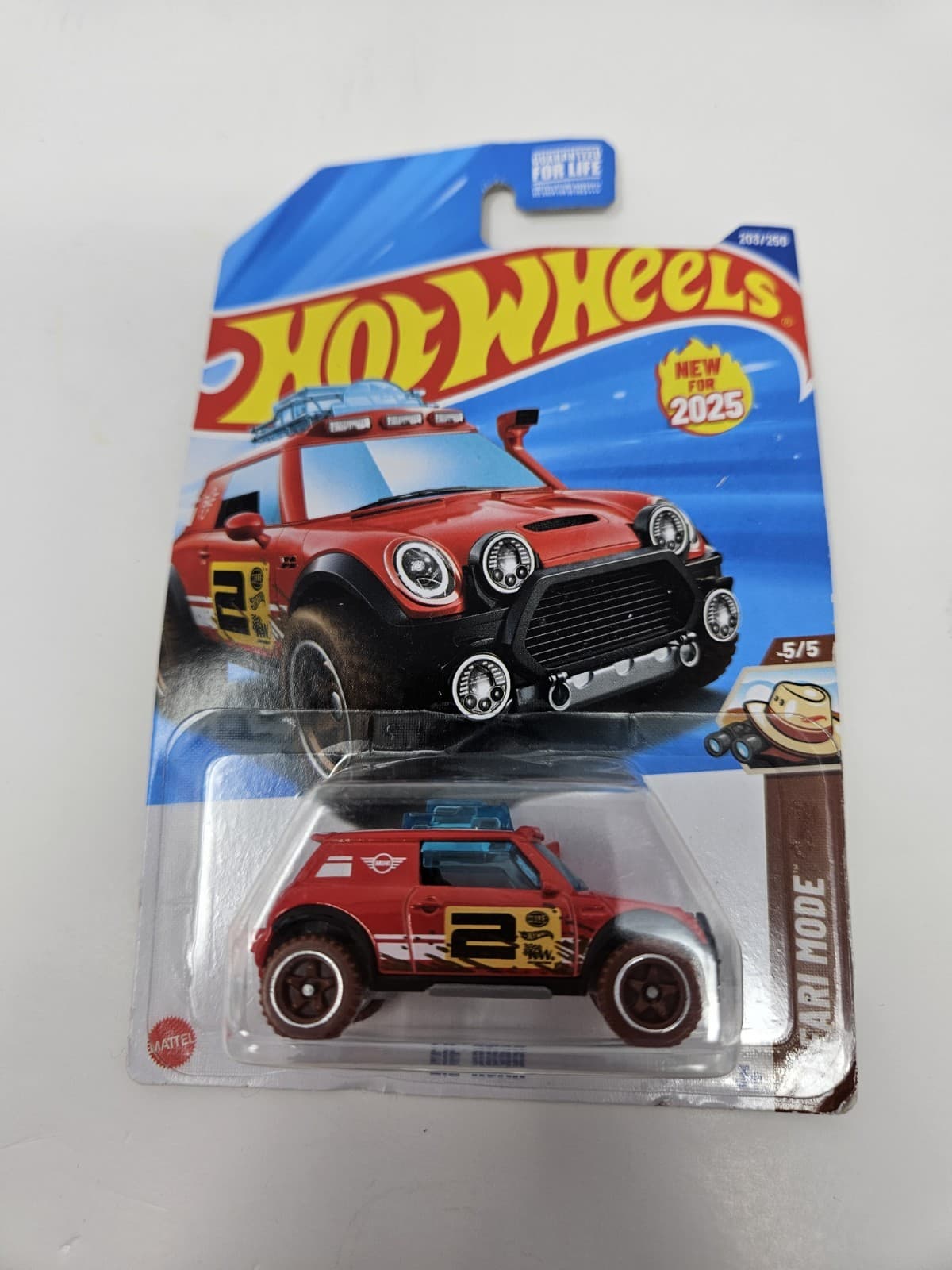 Hot Wheels Safari Mode Series Lil' Roar Mini Cooper