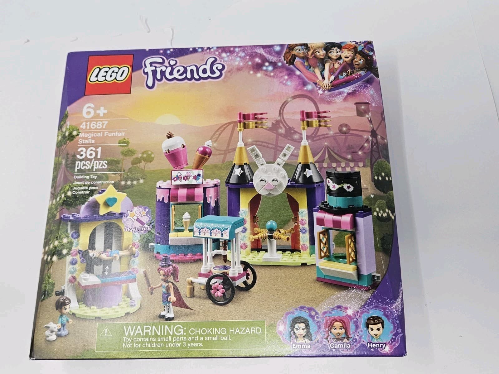 LEGO FRIENDS: Magical Funfair Stalls (41687) Sealed