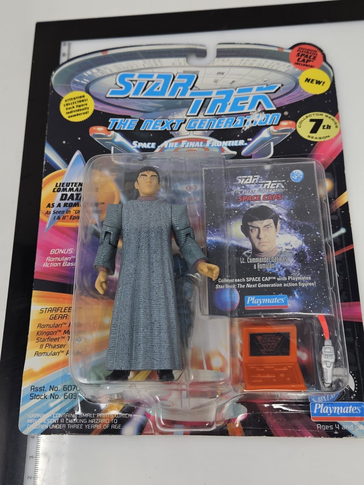 Star Trek TNG LT. Cmdr Data as a Romulan. Vintage 1994 Sealed Nib
