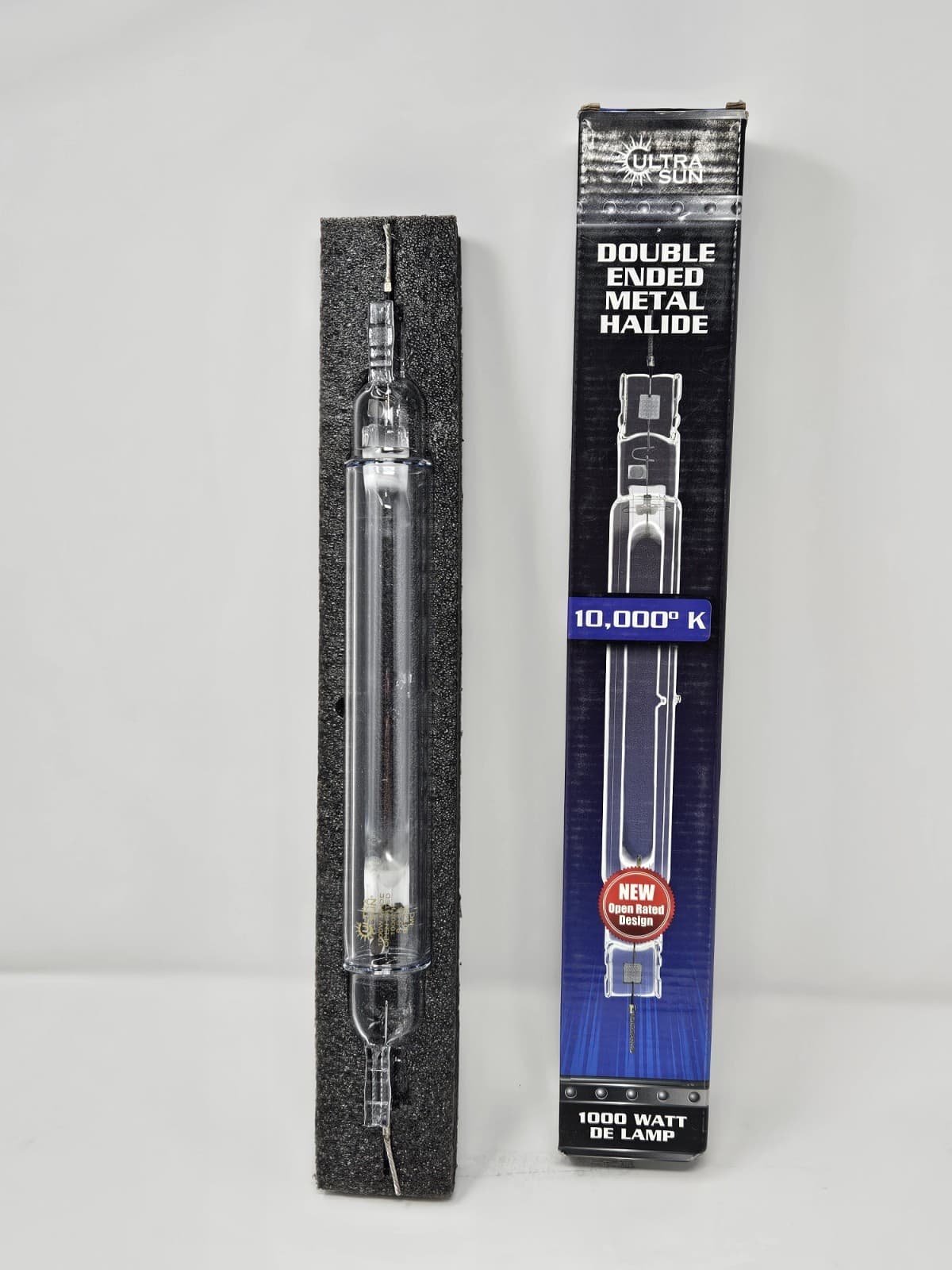 Ultra Sun MH 10,000k DE Lamp 1000 Watt Metal Halide Double Ended Bulb 901697