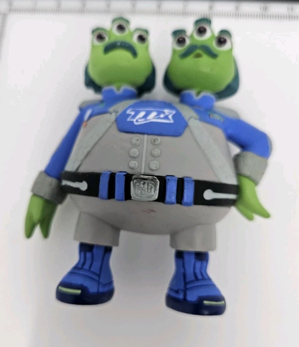 ADMIRAL WATSON & CRICK Disney MILES TOMORROWLAND PVC TOY Figure 3 1/2" FIGURINE!