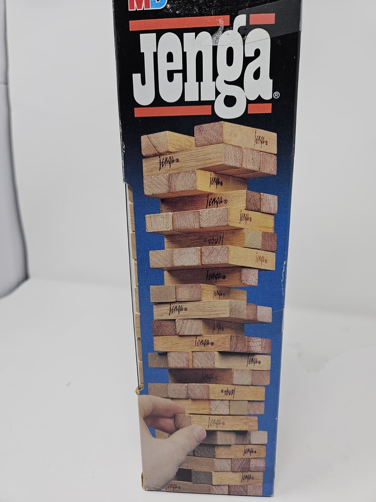 1986 Jenga Game In Original Box - Vintage Jenga Family Game