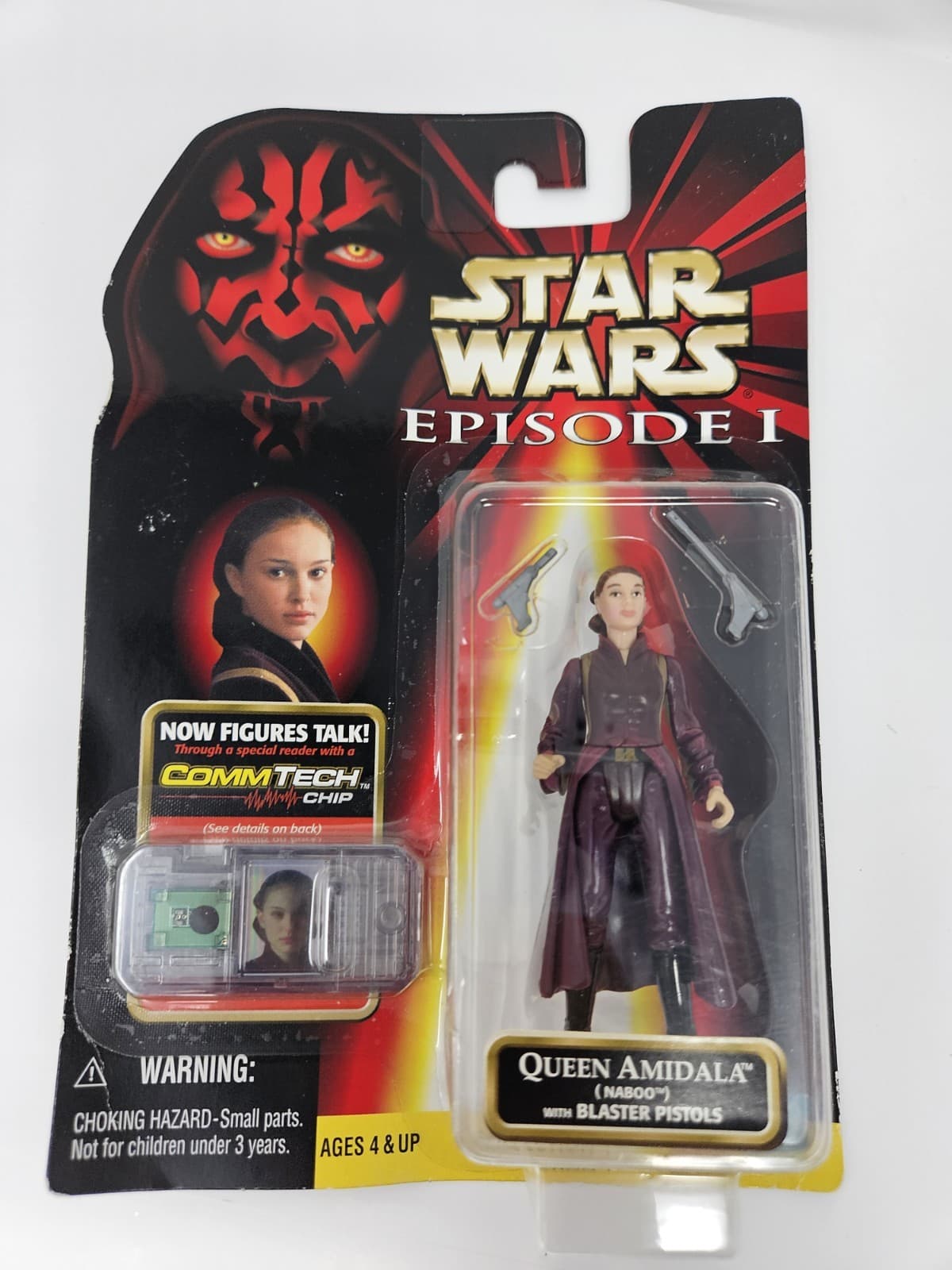 Hasbro Star Wars Episode 1 Naboo Queen Amidala Action Figure