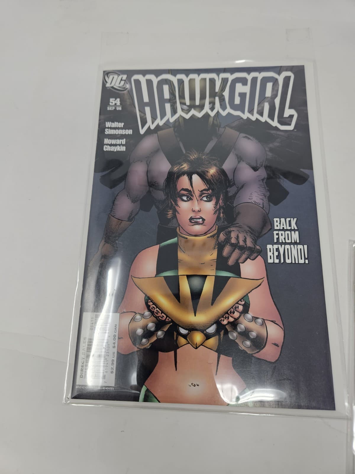 HAWKGIRL #54! NM! WALT SIMONSON & HOWARD CHAYKIN!