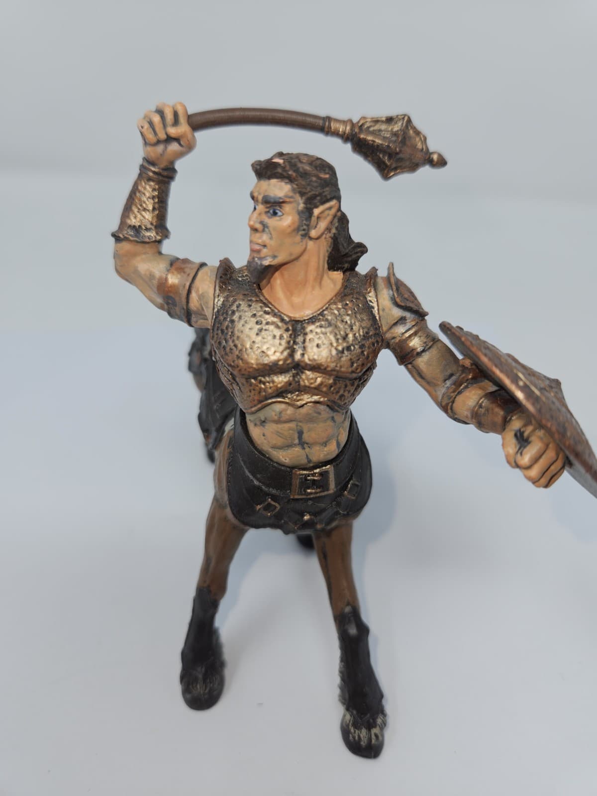 Safari Centaur Figure 2010 Horse Shield Club Armor 4.5" x 6" 0111