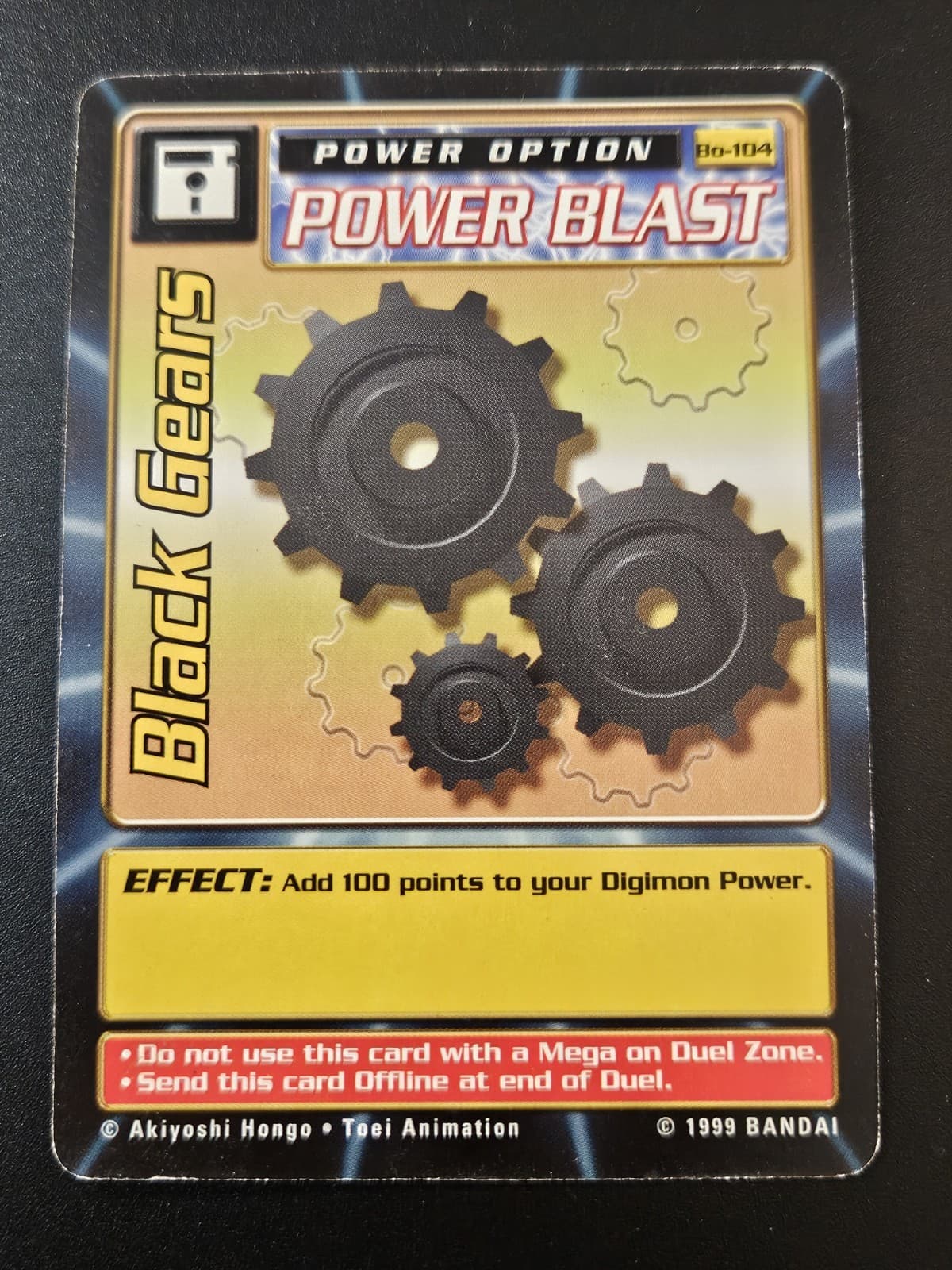 Digimon Series 2 "Black Gears" BO-104 X1