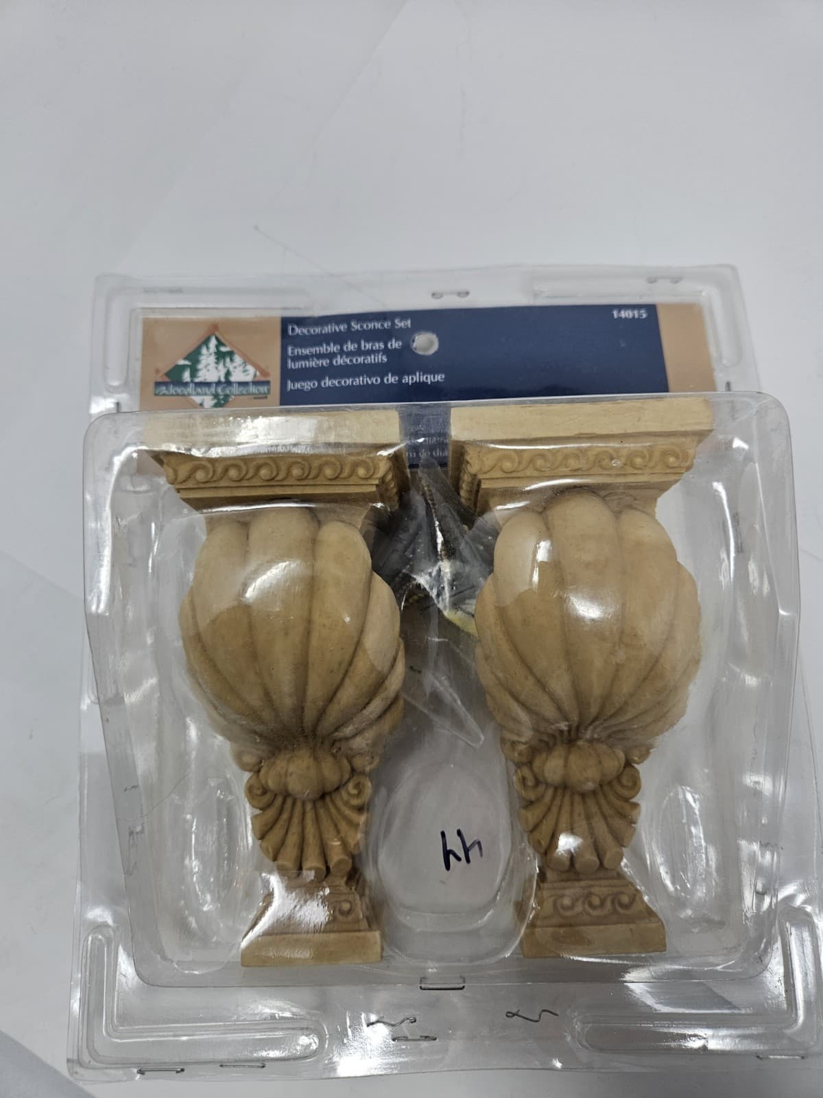 Woodland Collection Decorative Sconce Set Curtains Window By Newell NIB