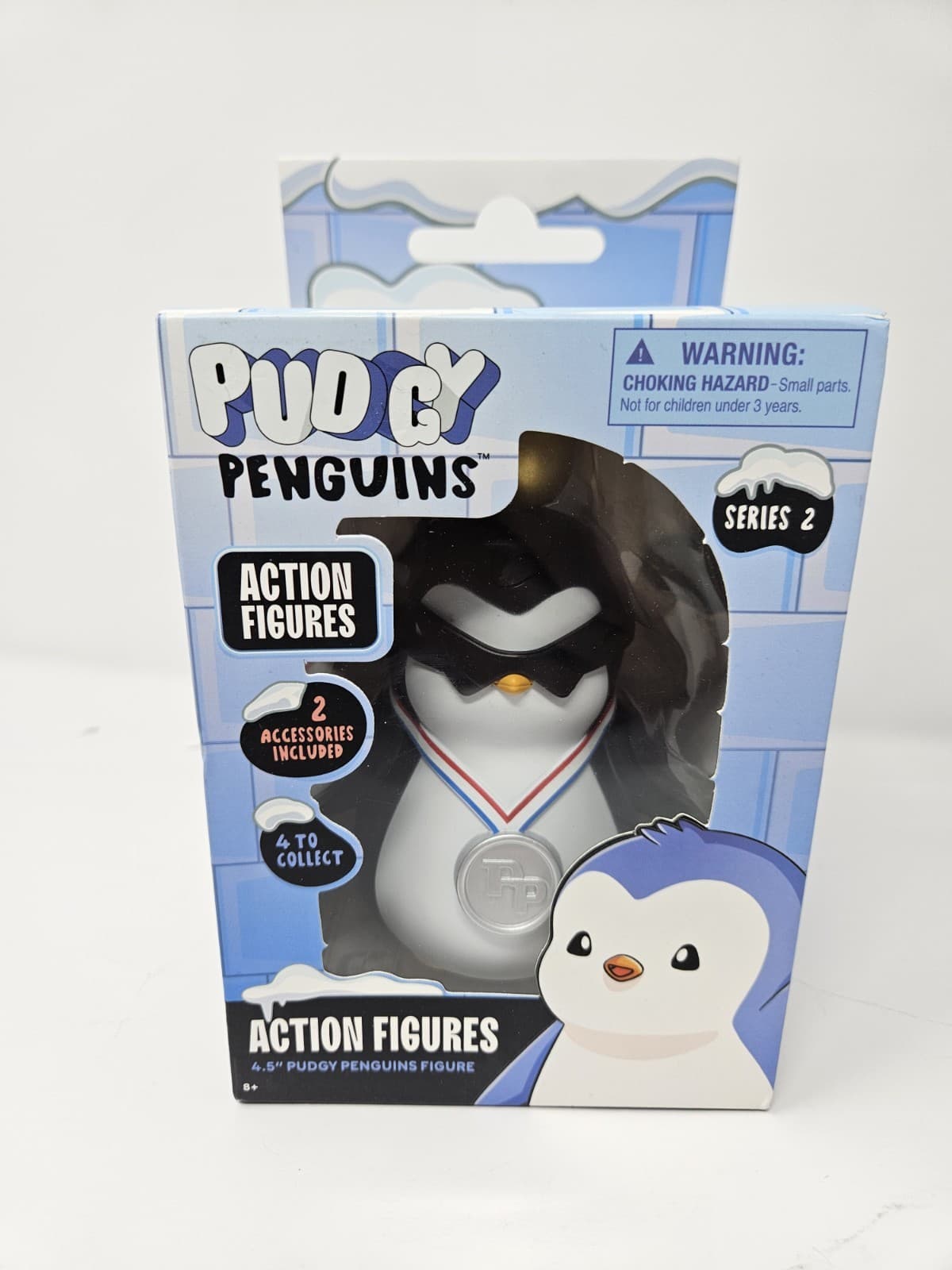 Pudgy Penguins Series 2 Figure with 2 Accessories 4.5” Figurine