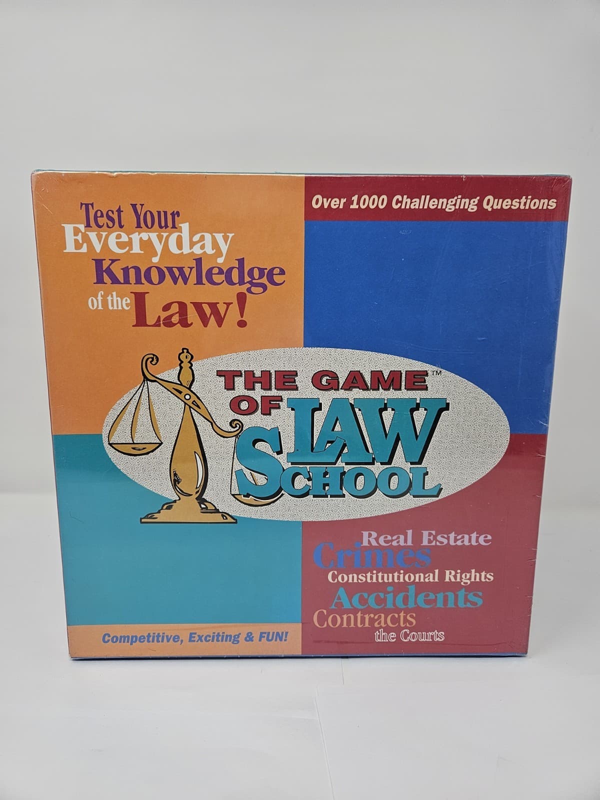 The Game of Law School 1991 Charles Game Concepts Sealed Free Ship