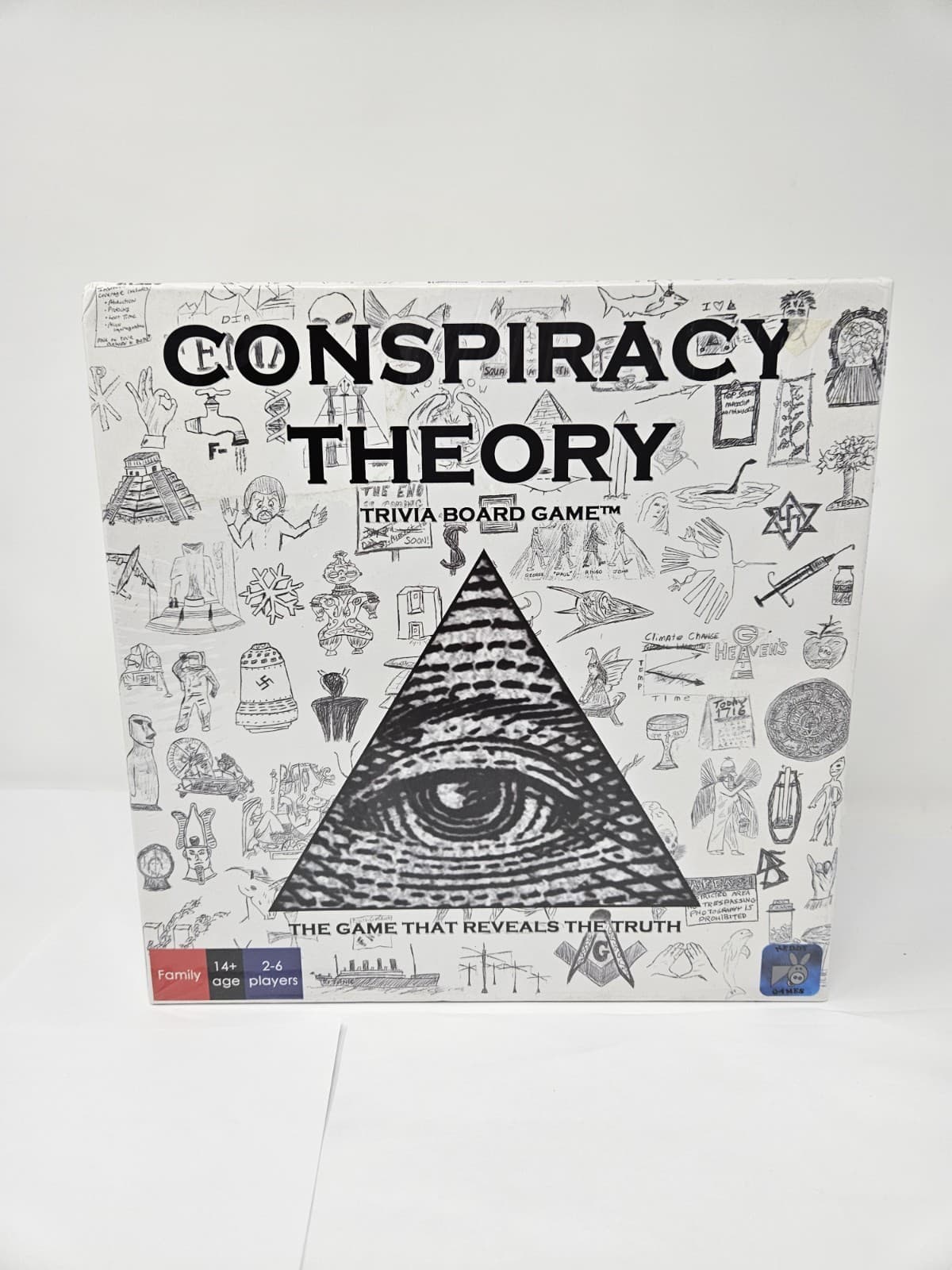 Conspiracy Theory Trivia Board Game sealed Free Ship