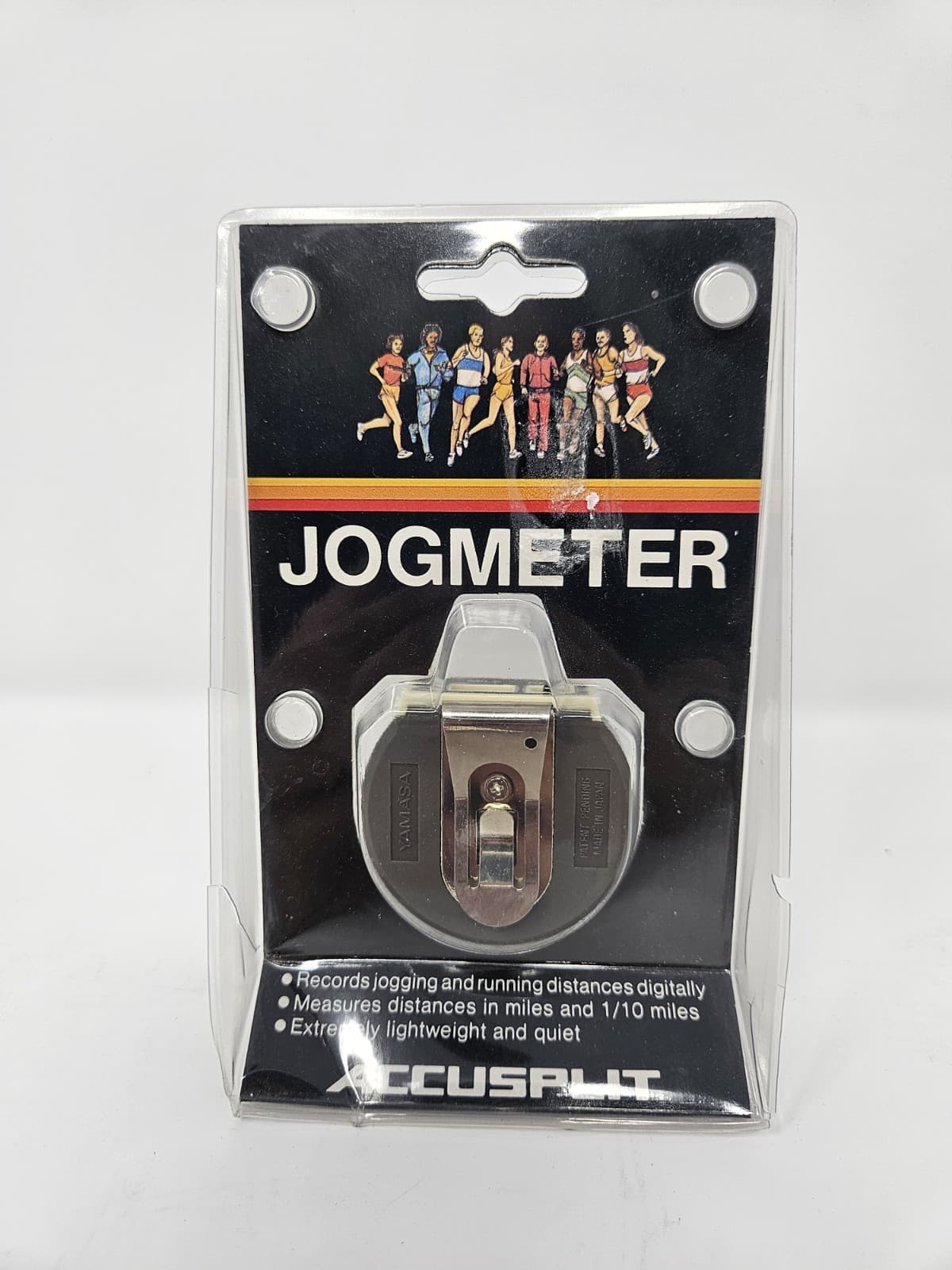 Vtg Accusplit Digital Jogmeter Nos Htf Rare Sealed #120 Lightweight