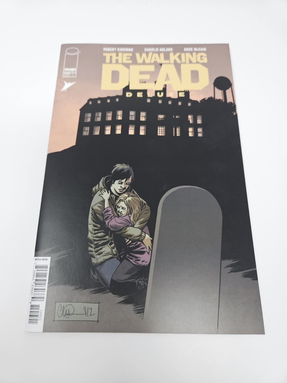 Walking Dead Deluxe #109 Cover B Charlie Adlard & Dave Mccaig Variant Comic Book