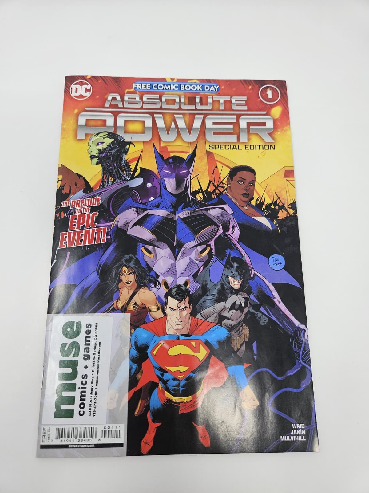 FCBD ABSOLUTE POWER #1 Special Edition (DC 2024) Free Ship