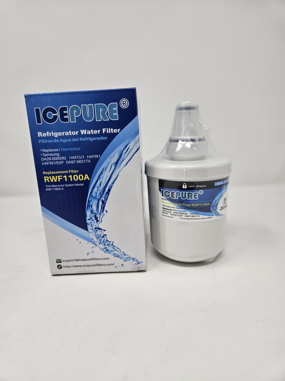 ICEPURE Refrigerator Water Filter RWF1100A Replaces Model DA29-00003G New