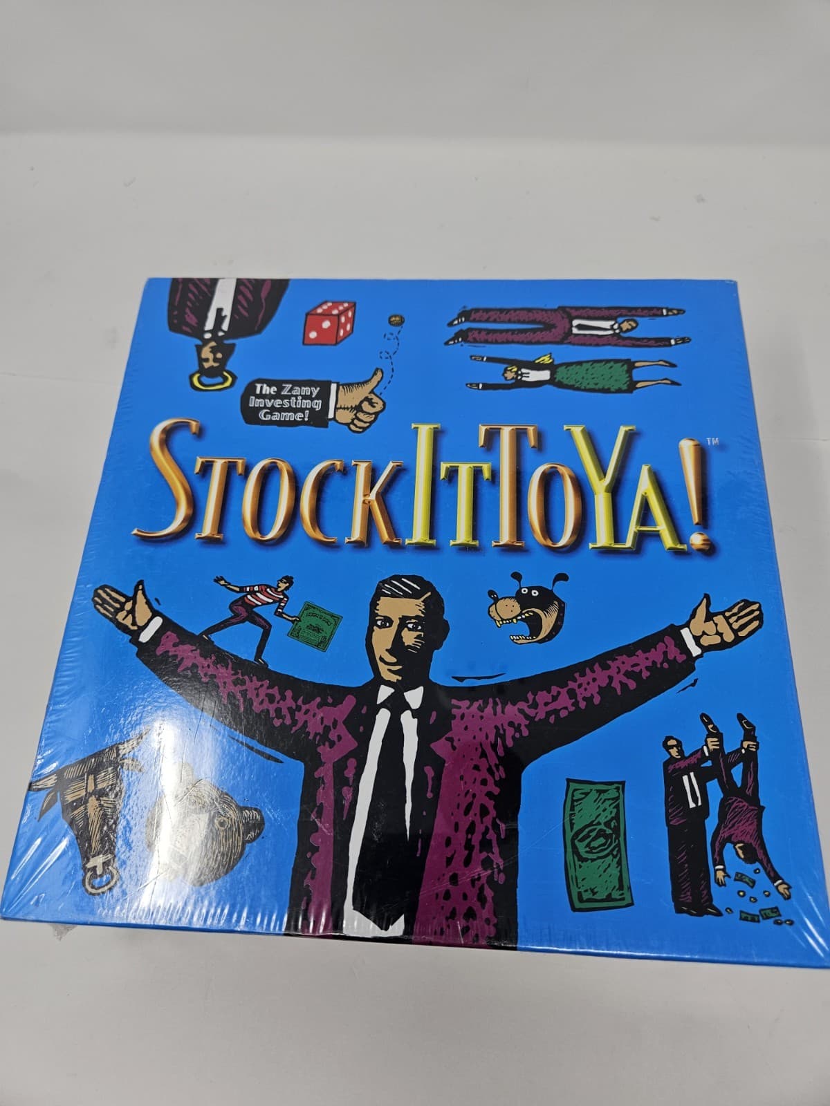 2002 StockItToYa! (Stock it to Ya!) Zany Investing Board Game - Sealed New