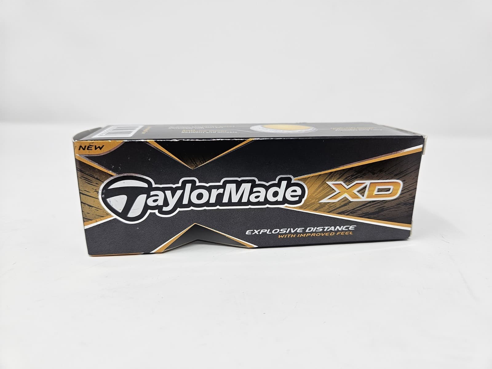 TAYLORMADE XD White Golf Balls Set Of 3 Brand New With Improved Feel