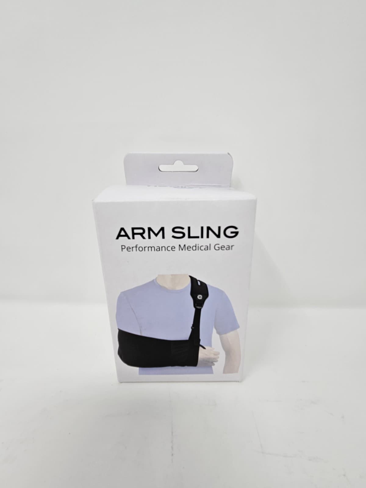 NEW Medical Arm Sling w/ Split Strap Technology Ergonomic Design Black FREE SHIP