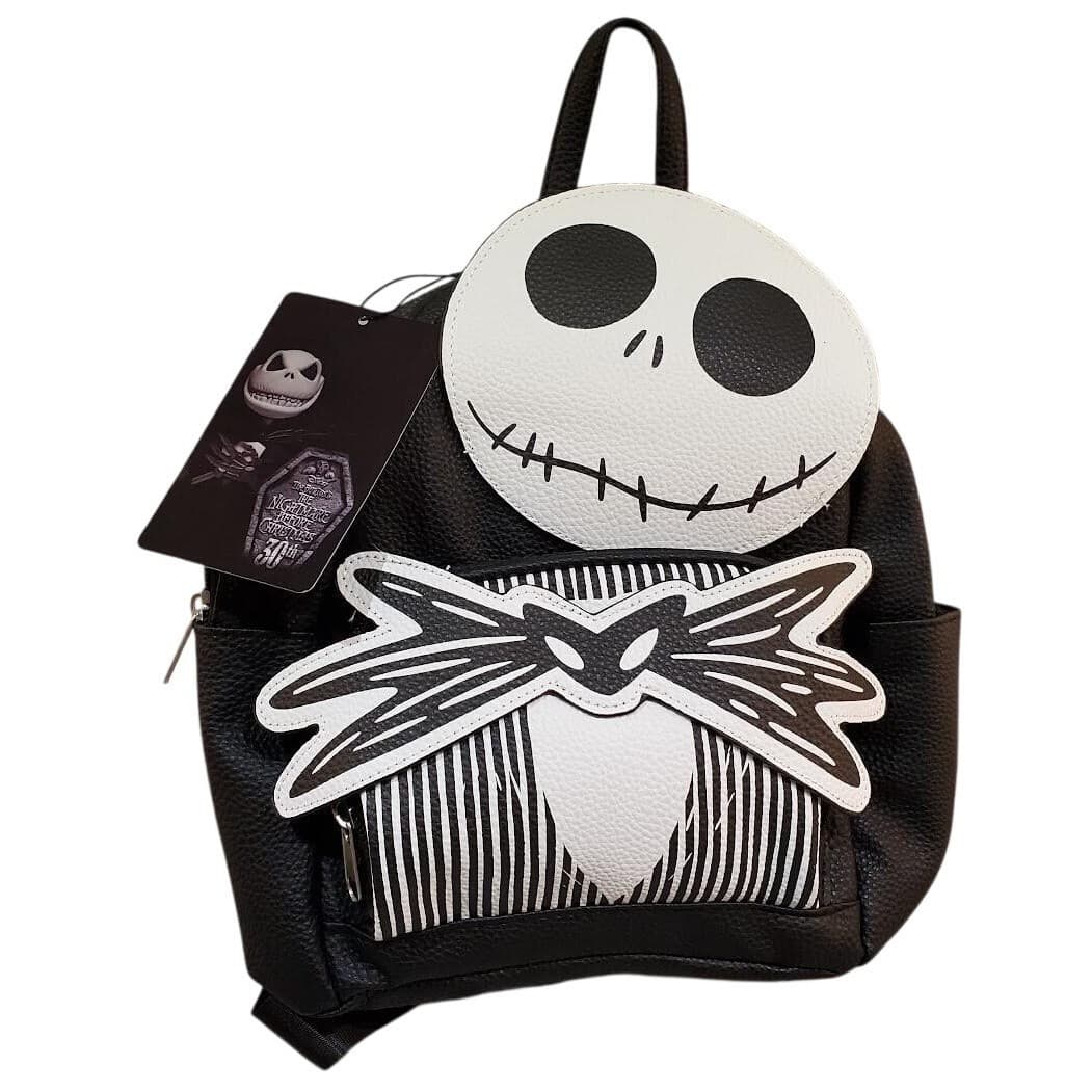 Disney Jack Skellington Backpack Carry-All Travel Bag Small 10"